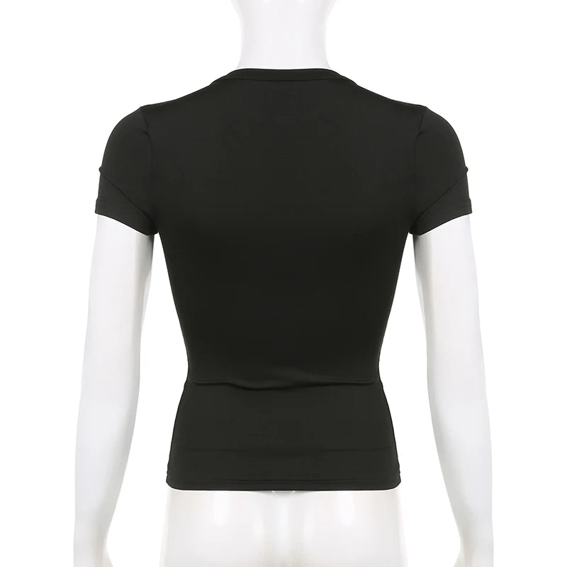 Women's Basic Solid Crop Top