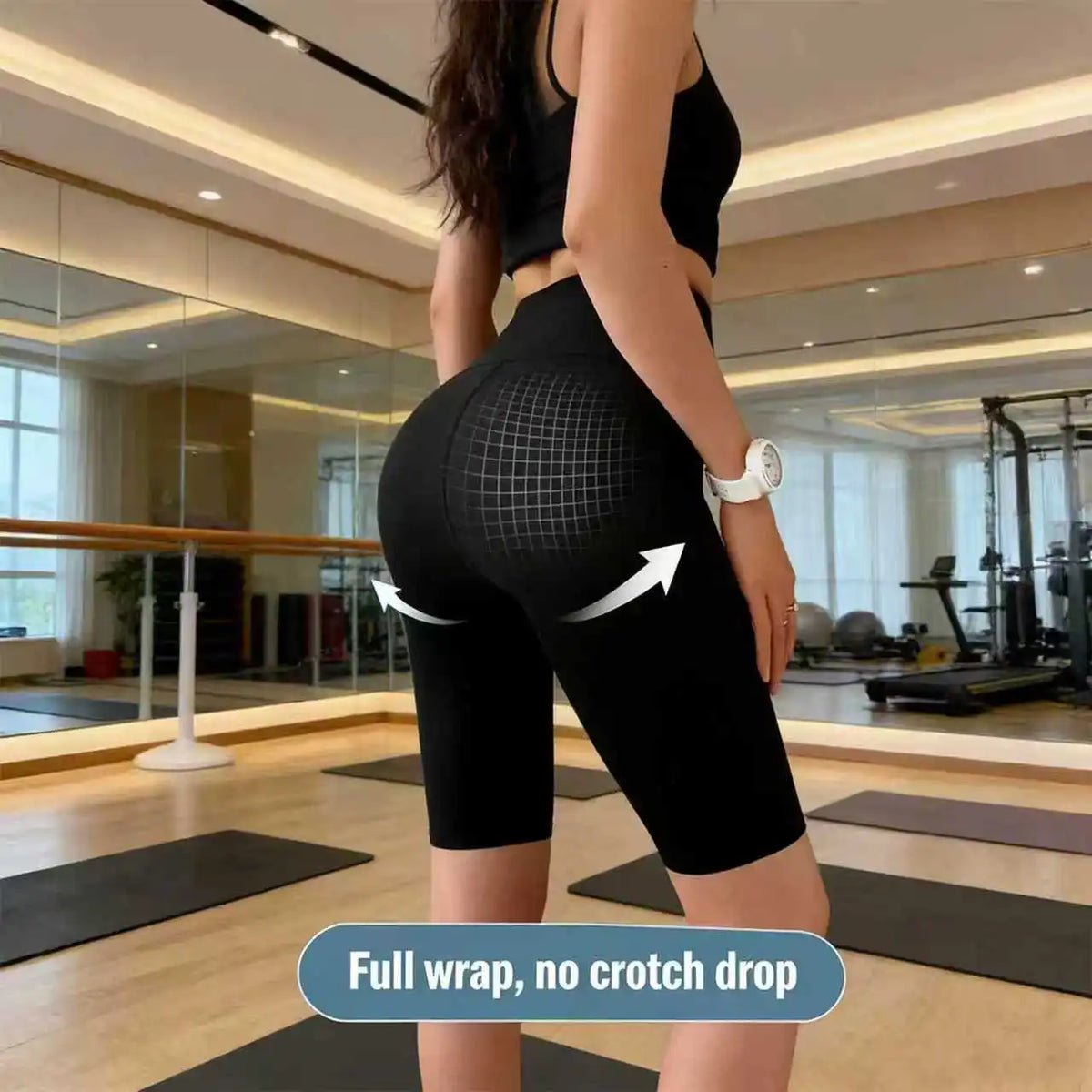 Women's High-Waisted Sports Shorts