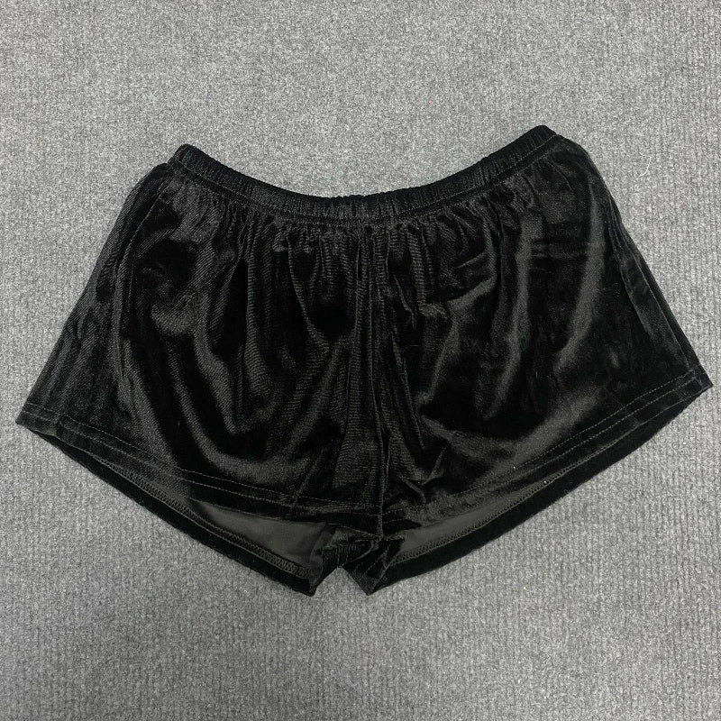 Women's Retro Y2K Wide Leg Shorts