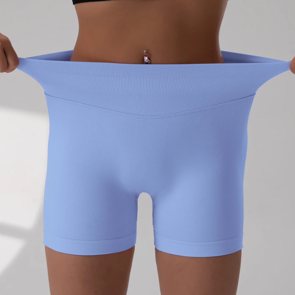 Women's Seamless Fitness Biker Shorts