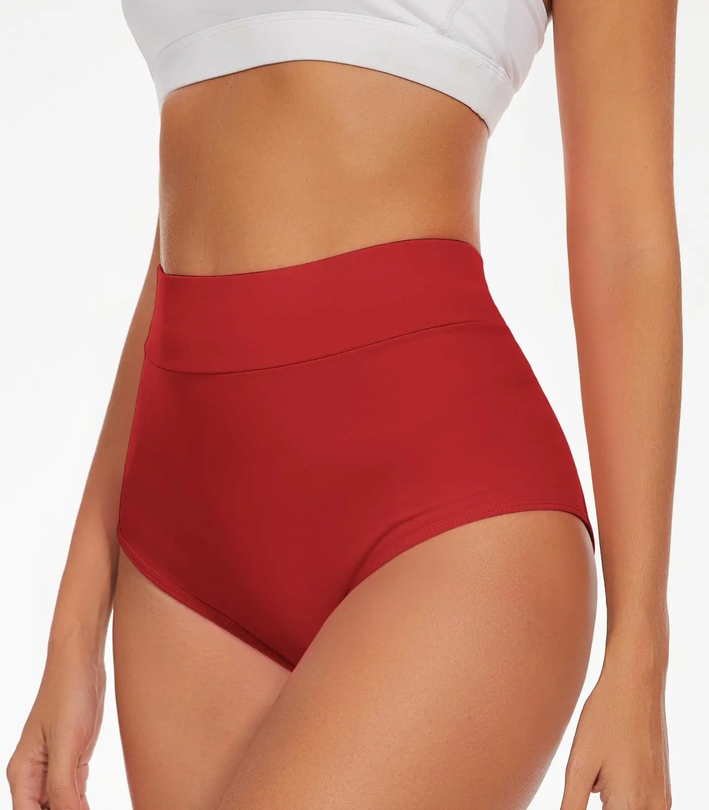 High-Waist Scrunch Workout Shorts