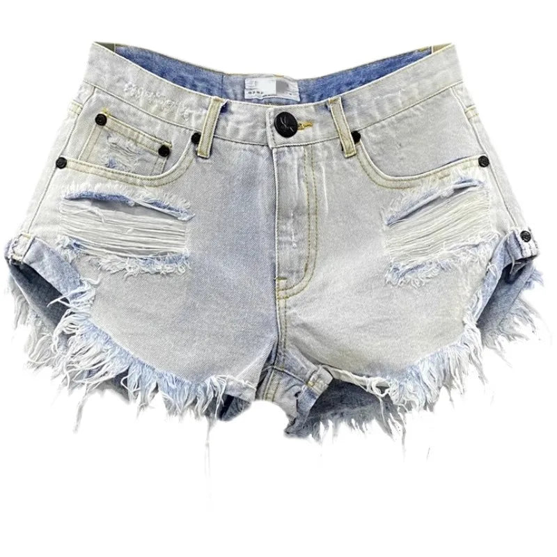 Korean Style Women's Denim Shorts