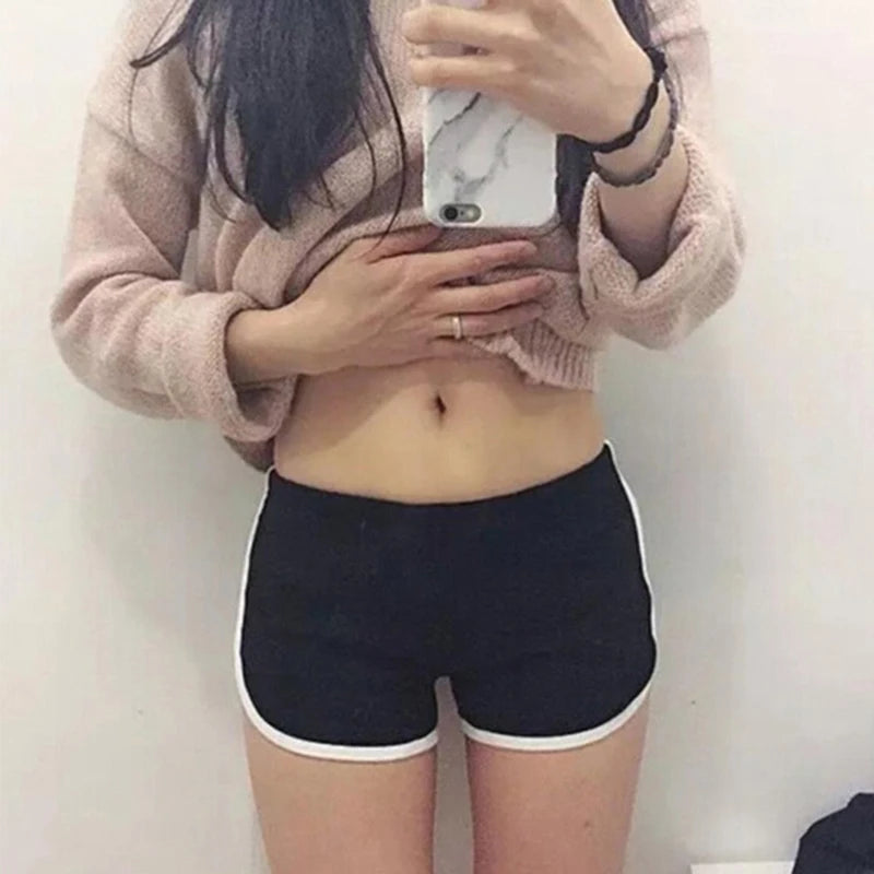 Women's Candy Color Sport Shorts
