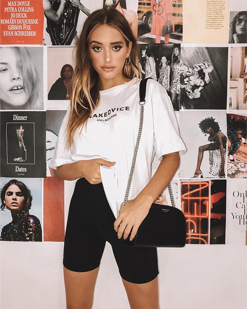 Women's High Waist Biker Shorts