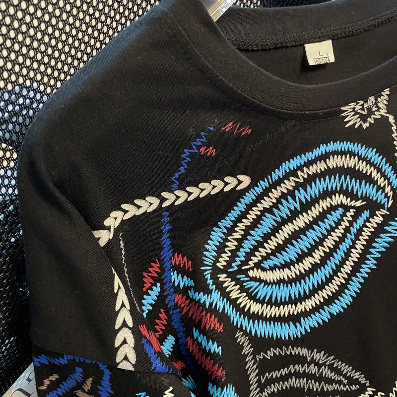 Women's Loose Cotton Graphic T-Shirt