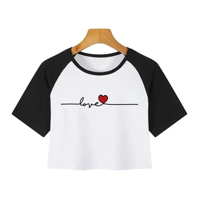 Y2K Graphic Crop Top