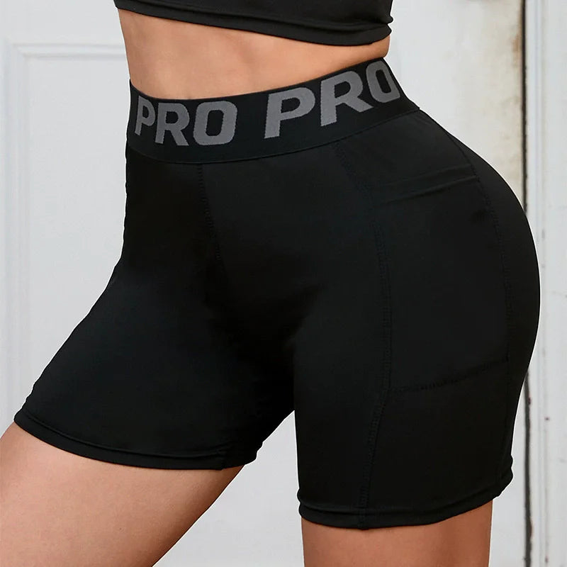 Women's High Waist Biker Shorts