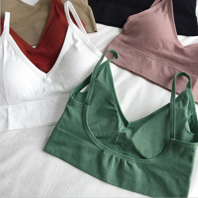 Women's Seamless Crop Tank Top