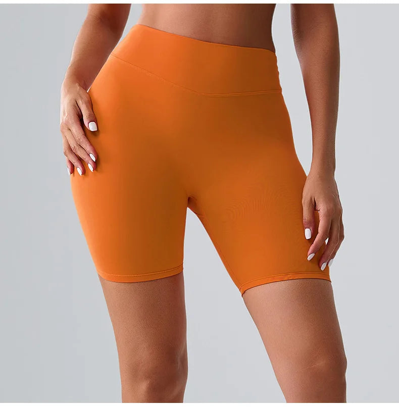 Women's High-Waist Cycling Shorts