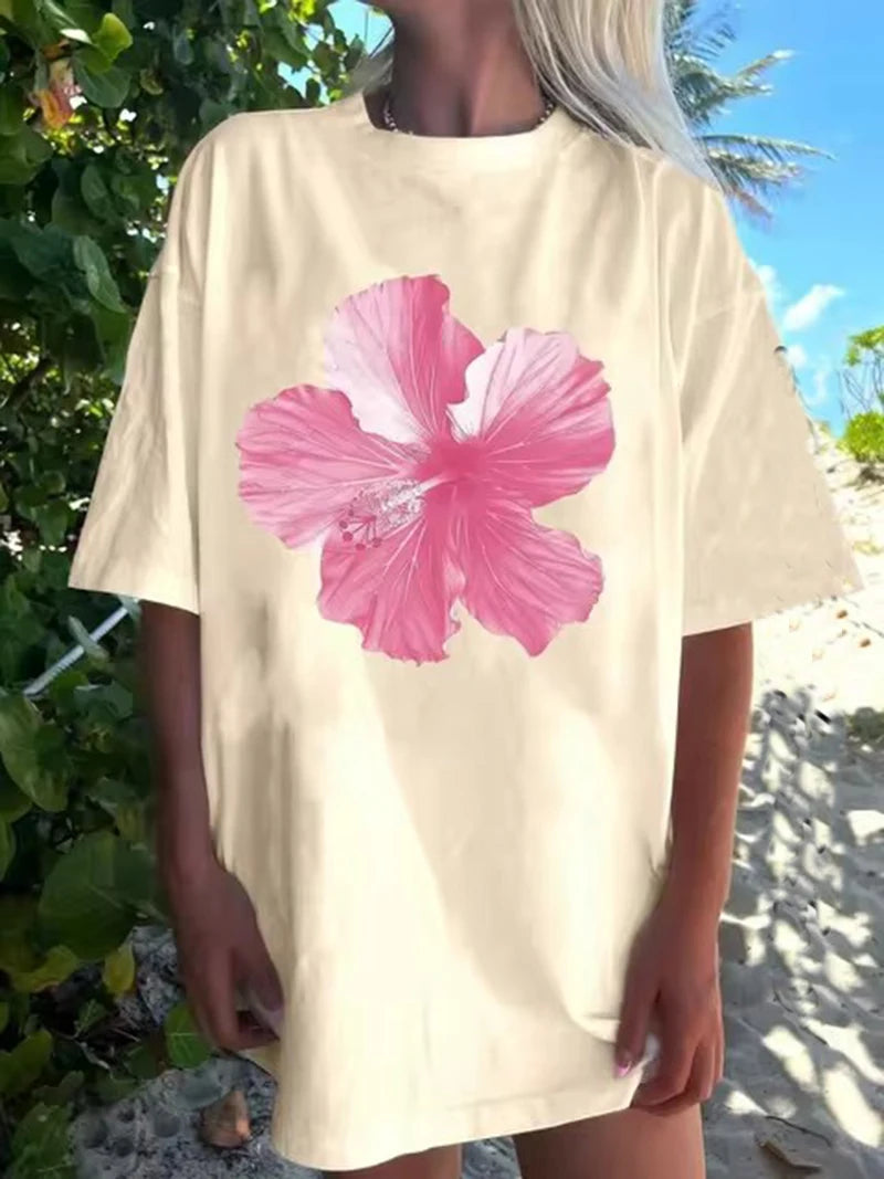 Cherry Print Summer T-Shirt