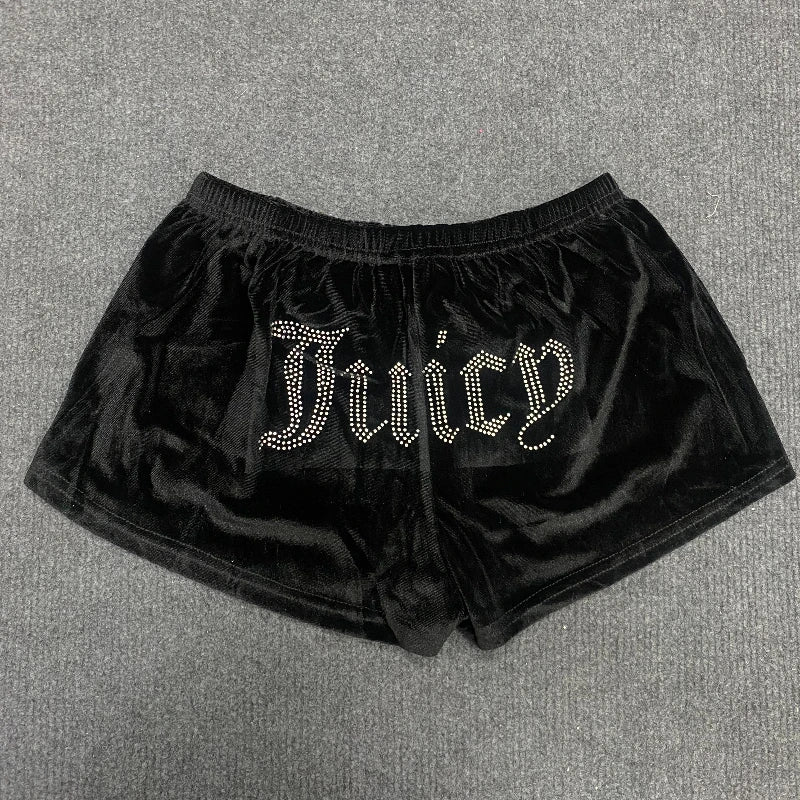 Women's Retro Y2K Wide Leg Shorts