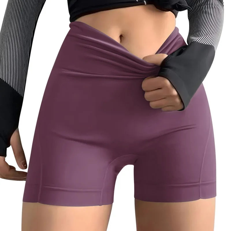 Women's High Waist Sports Shorts