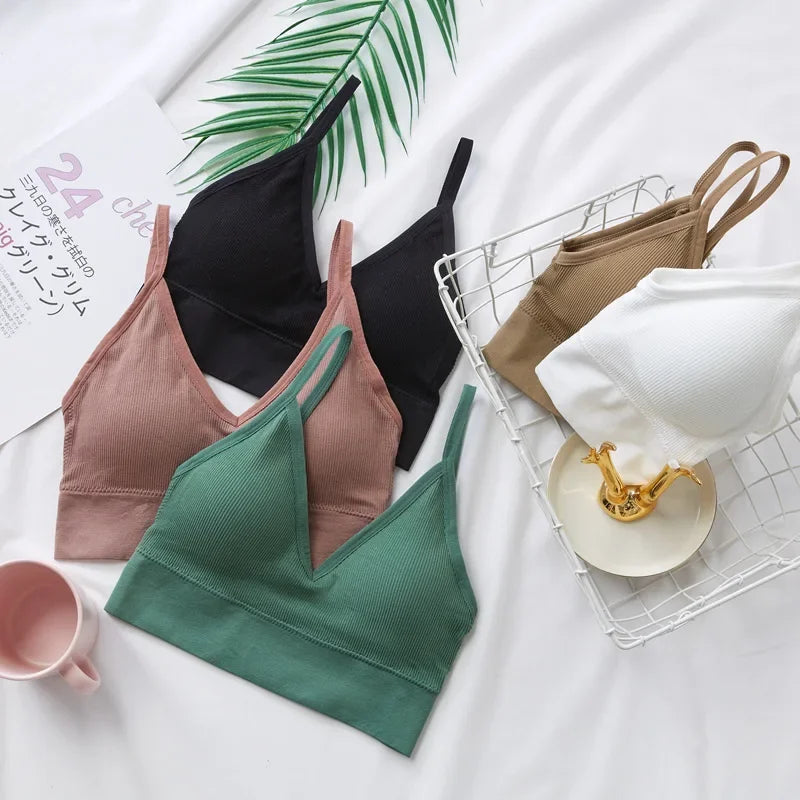 Women's Seamless Crop Tank Top