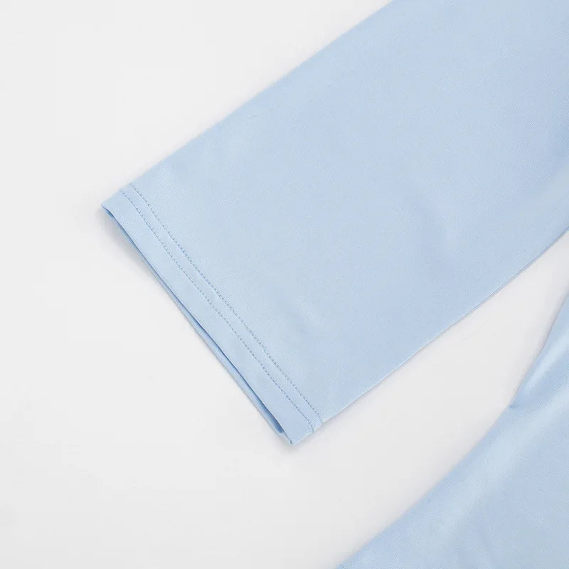 Women's Casual Crop Top V-Neck