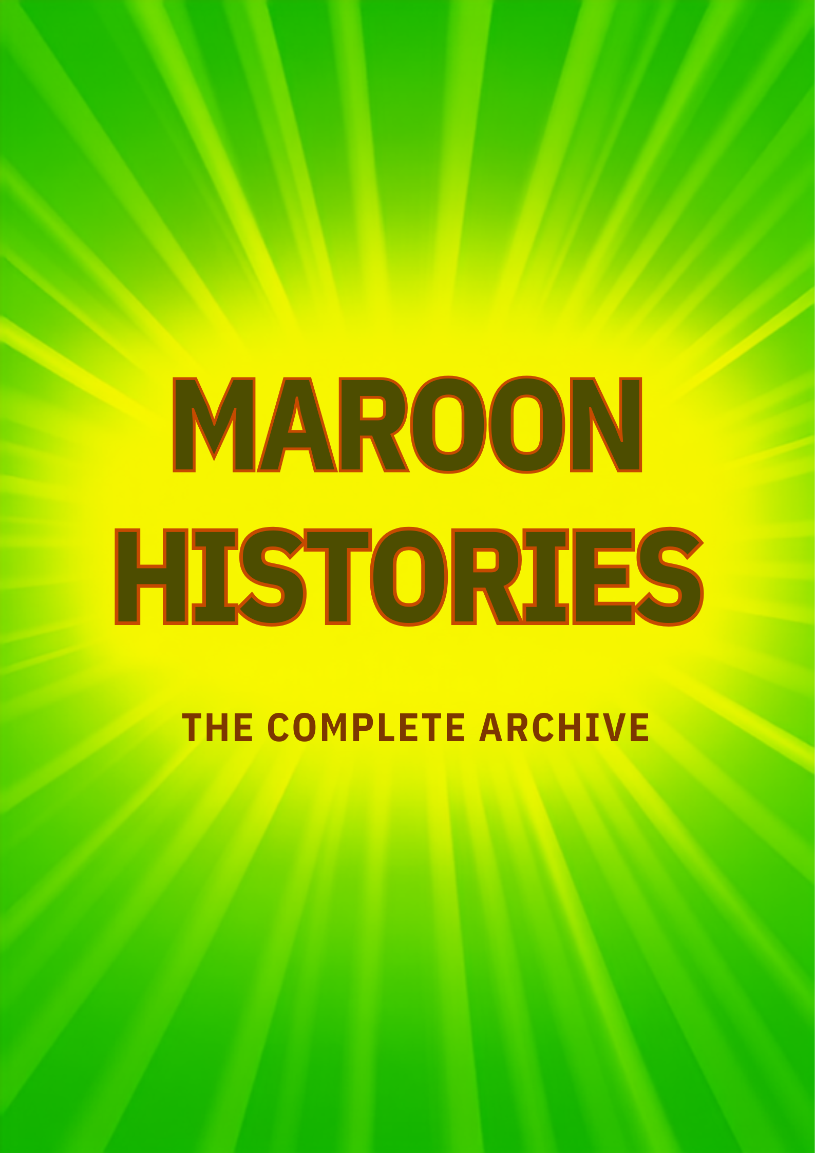 We Were Already Here — Narrated Audiobook, neon yellow and green cover art